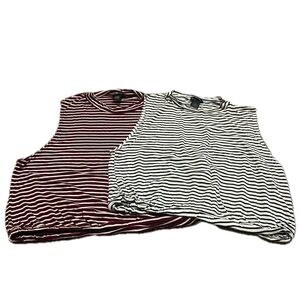 Mockneck Sleevless Crop-top Bundle Size L